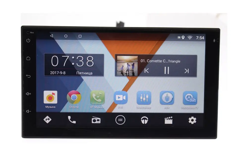 Универсальная бездисковая станция 2 din Wide Media MT7001NF-1/16 Android (1024*600)