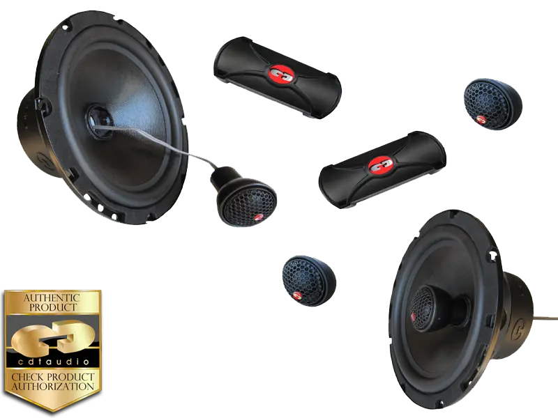 Акустика компонентная CDT Audio CL-61CV. 16.5 см (6.5 дюйм.), Мощность динамиков 160 Вт (номинальная).