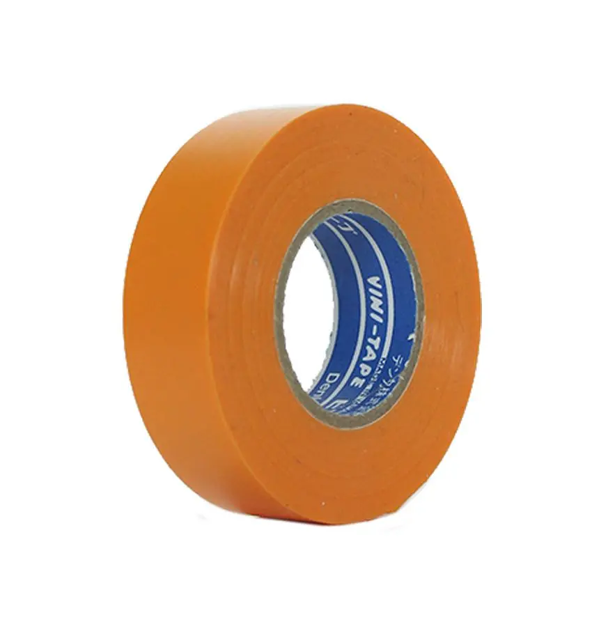 Изолента DENKA VINI TAPE 234 OR (19ммx20м, оранжевая)
