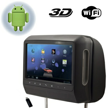 Intro Incar CDH-91 BL - Комплект мониторов в подголовники с диагональю 9'' (Android)