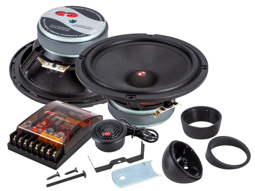 Акустика компонентная CDT Audio ES-625 SD. 16.5 см (6.5 дюйм.), Мощность динамиков 180 Вт (номинальная).