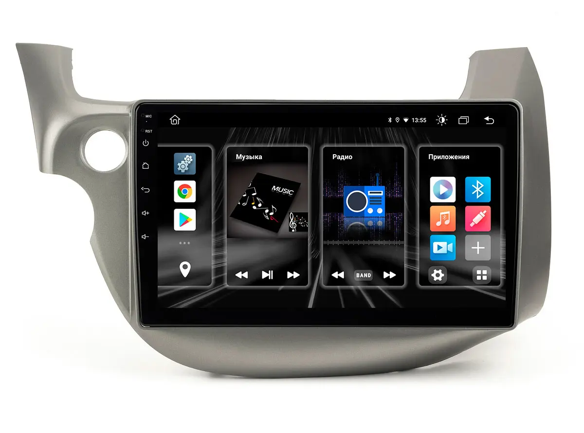 Incar DTA2-3706 - штатная магнитола Honda Fit 08-13 левый руль, Auto AC