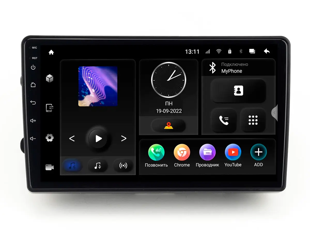 Incar TMX-1404-3 - штатная магнитола Renault Sandero 14+, Kaptur