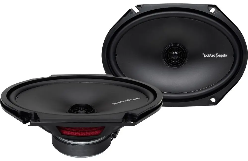 Акустика коаксиальная Rockford Fosgate R168X2. овальный 15x20 см (6x8 дюйм.), Мощность динамиков 55 Вт (номинальная), 110 Вт (максимальная).