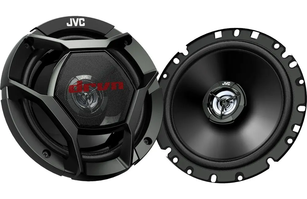 Акустика коаксиальная JVC CS-DR1720. 16.5 см (6.5 дюйм.), Мощность динамиков 50 Вт (номинальная), 300 Вт (максимальная).