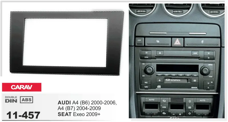CARAV 11-457 - Audi A4 (B6, B7) 2002-2007 / SEAT Exeo 2009+