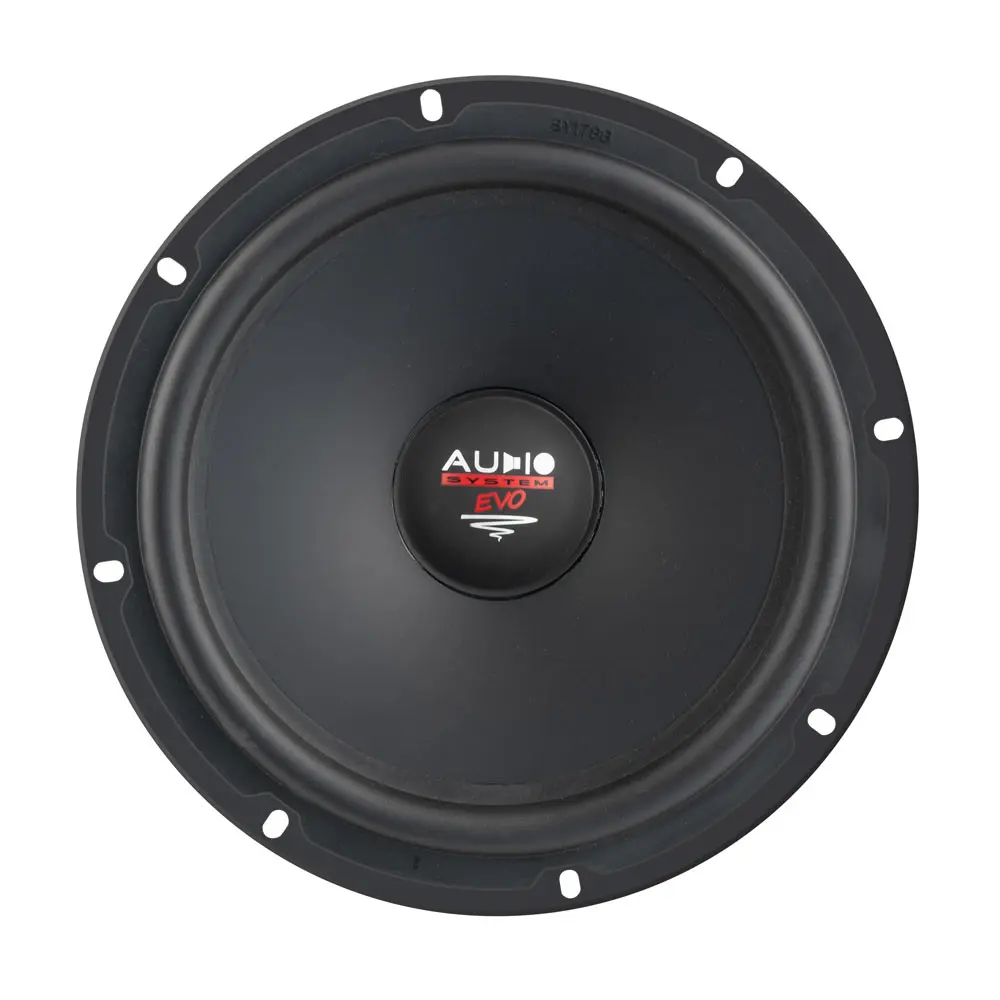 Акустика Мидбас Audio System AS-Series AS200EM EVO. 20 см (8 дюйм.), Мощность динамиков 120 Вт (номинальная), 170 Вт (максимальная).