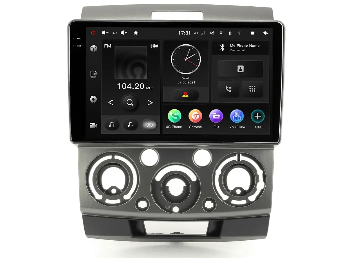 Incar TMX2-3302-3 - штатная магнитола Ford Ranger 07-10