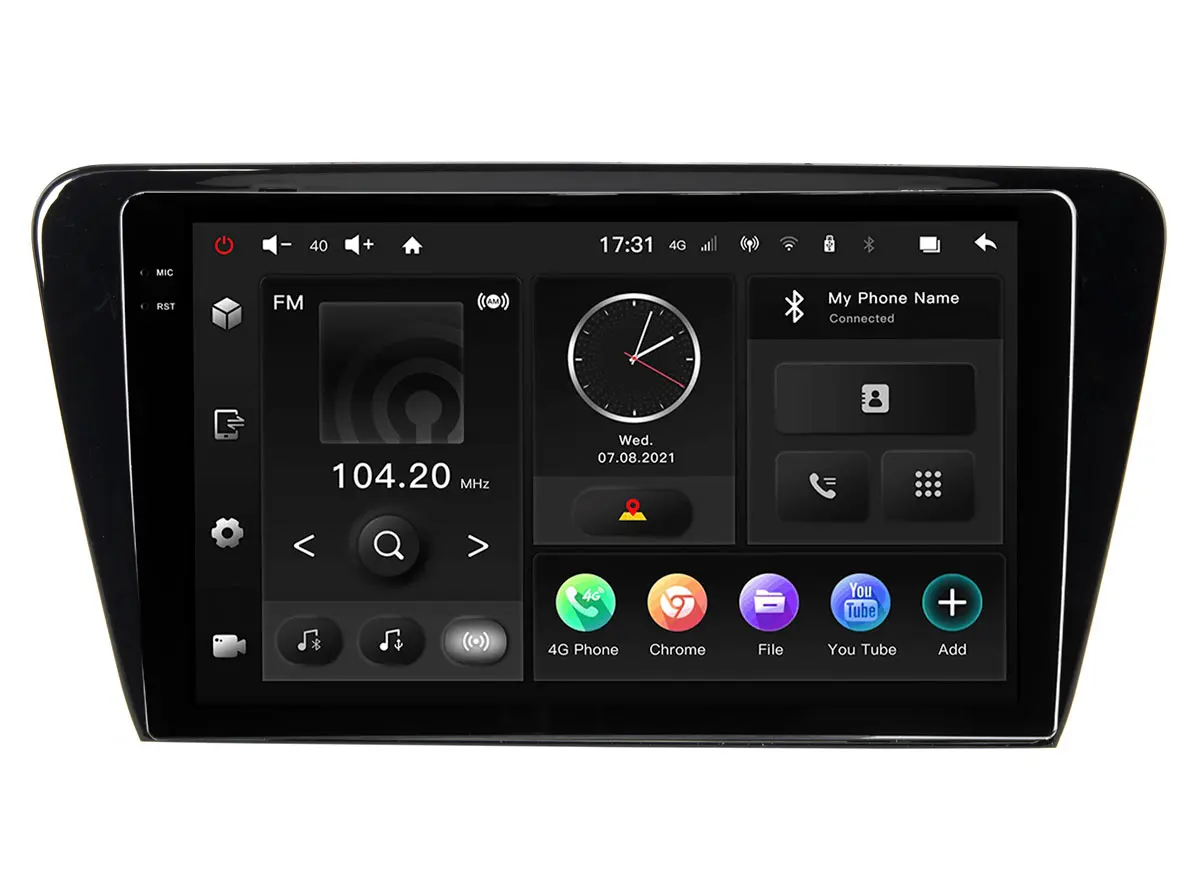 Incar TMX2-1603-3 - штатная магнитола Skoda Octavia A7 13-20