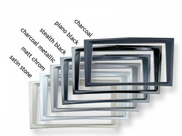 ACV 381230-24-3 - Переходная рамка 2-DIN Opel Astra / Corsa D / Zafira (черный глянец)