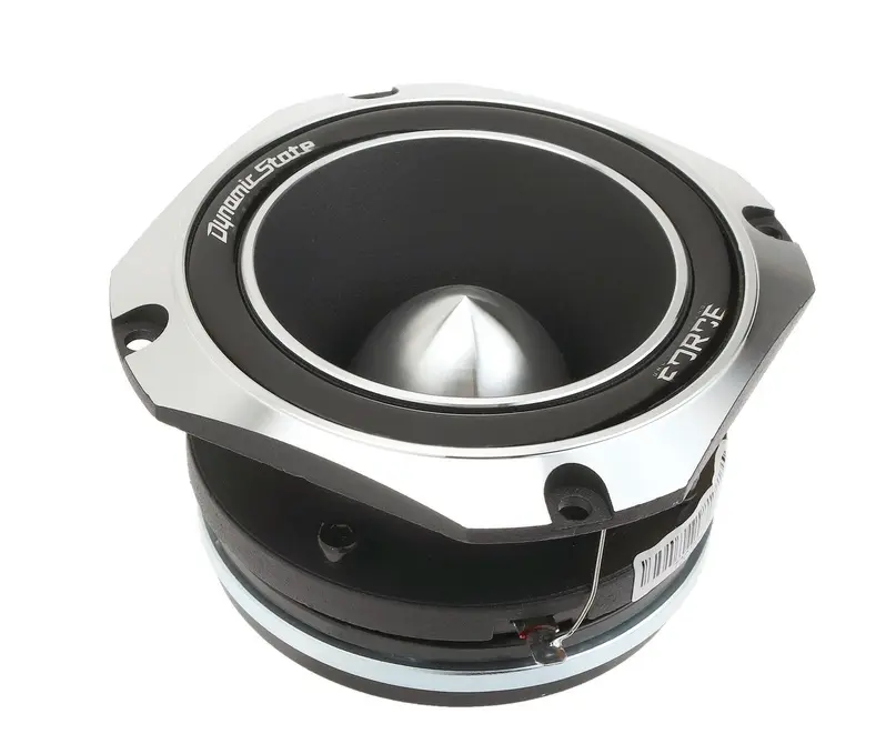 Твитер Dynamic State Force Series T2C. 10 см (4 дюйм.), Мощность динамиков 150 Вт (номинальная), 350 Вт (максимальная).
