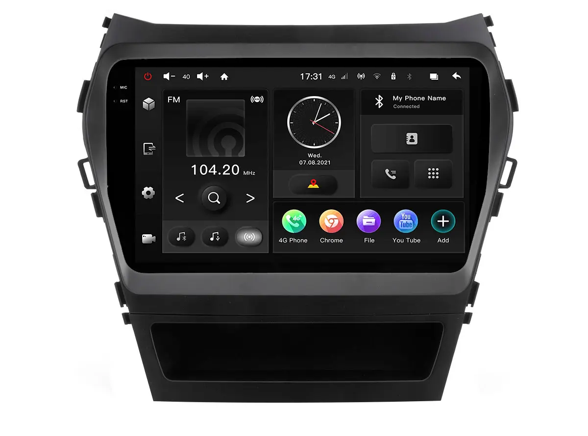 Incar TMX2-2409-6 - штатная магнитола Hyundai Santa Fe 13-18