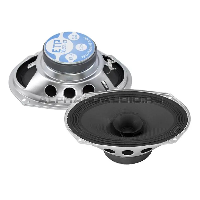 Акустика широкополосная АС Alphard ETP1623-z1. овальный 15x23 см (6x9 дюйм.), Мощность динамиков 25 Вт (номинальная), 40 Вт (максимальная).