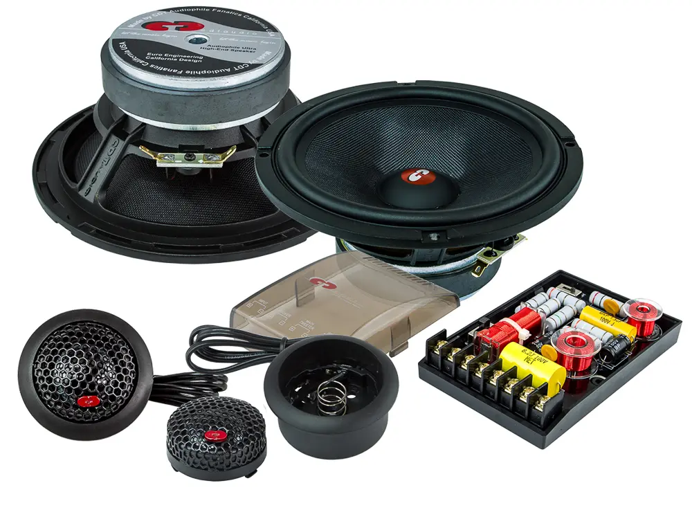 Акустика компонентная CDT Audio ES-62.5. 16.5 см (6.5 дюйм.), Мощность динамиков 180 Вт (номинальная).