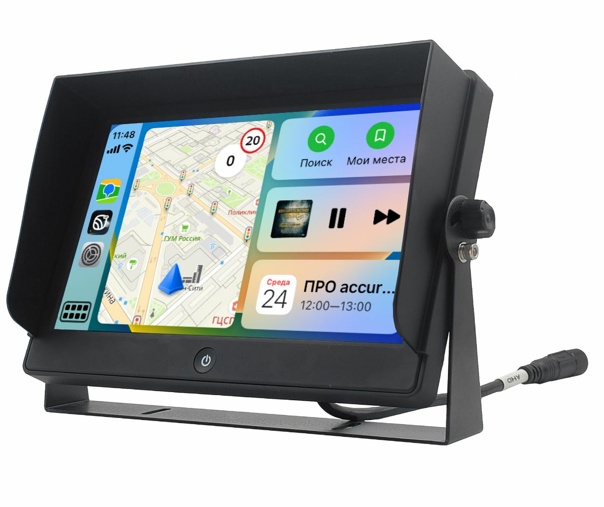 Парковочный монитор 10.1" для грузовиков и автобусов AVEL AVS1015BM
