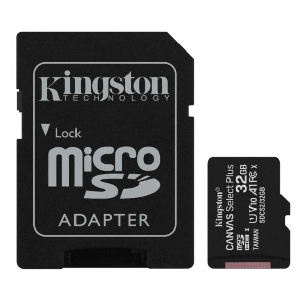 Карта памяти Kingston Canvas Select Plus microSDHC (SDCS2/32GB)