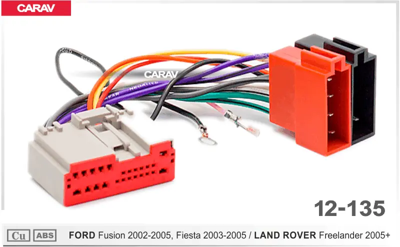 CARAV 12-135 - Штатный ISO FORD Fusion 2002-2005, Fiesta 2003-2005 / LAND ROVER Freeland