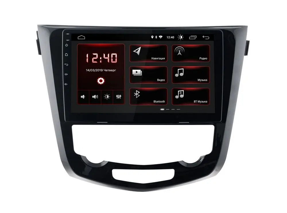 Incar XTA-6210BV - Штатная магнитола Nissan X-Trail, Qashqai 15+ с круговым обзором