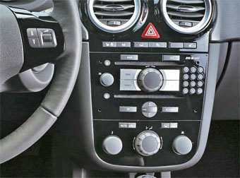 Incar ROP-N06 - Переходная рамка Opel Corsa D / Astra H (1/2 DIN)