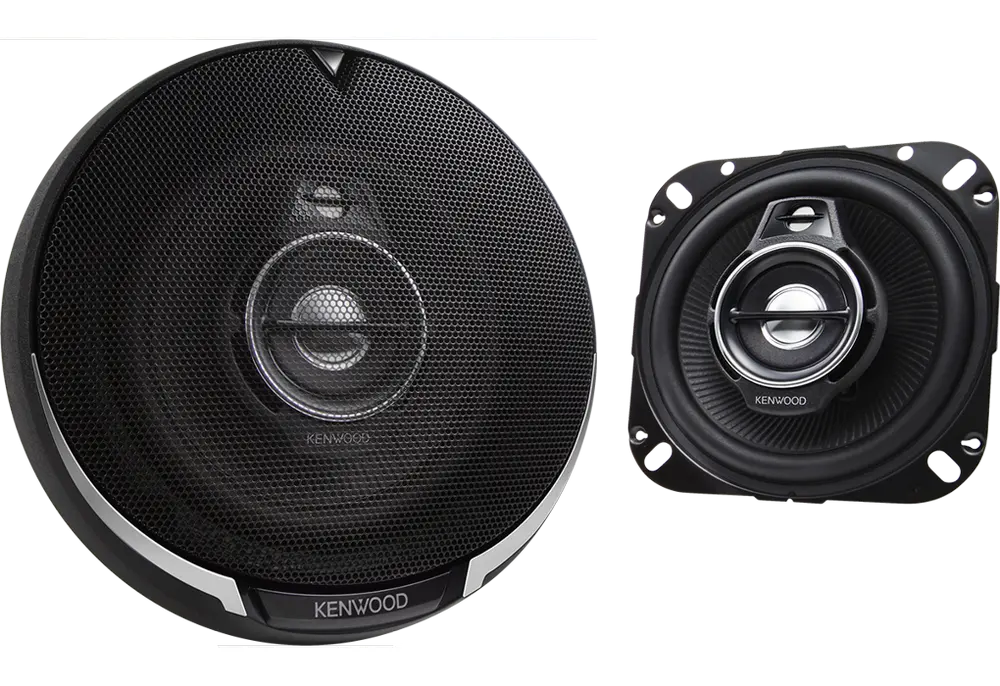Акустика коаксиальная Kenwood KFC-PS1095. 10 см (4 дюйм.), Мощность динамиков 40 Вт (номинальная), 220 Вт (максимальная).
