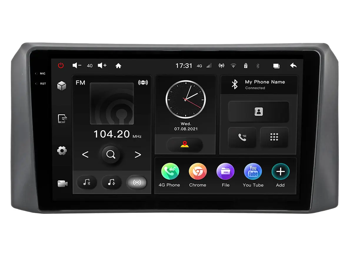 Incar TMX2-4401-3 - штатная магнитола UAZ Patriot 16+ без магн.