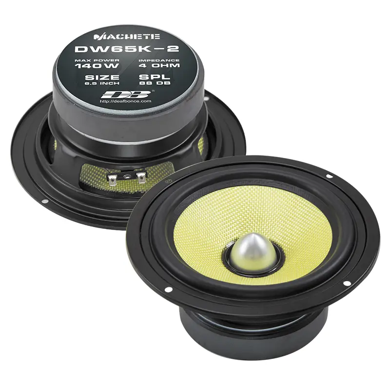 Акустика Мидбас Alphard DW65K2 4OHM. 16.5 см (6.5 дюйм.), Мощность динамиков 70 Вт (номинальная), 140 Вт (максимальная).