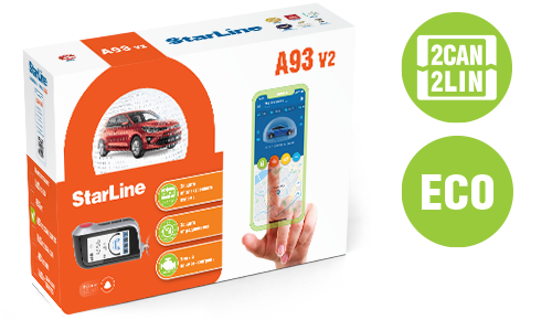 StarLine A93 2CAN-2LIN ECO v2