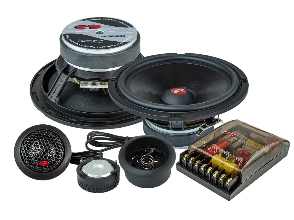 Акустика компонентная CDT Audio HD-62.5. 16.5 см (6.5 дюйм.), Мощность динамиков 180 Вт (номинальная).