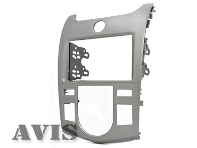 Переходная рамка AVIS AVS500FR для KIA CERATO II с климат контролем, 2DIN (#056)