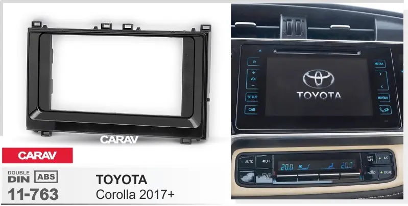 CARAV 11-763 - TOYOTA Corolla 2017+