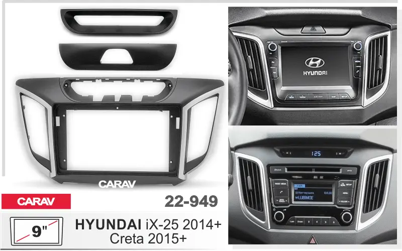 CARAV 22-949 - HYUNDAI Creta 2015-2021 (9")