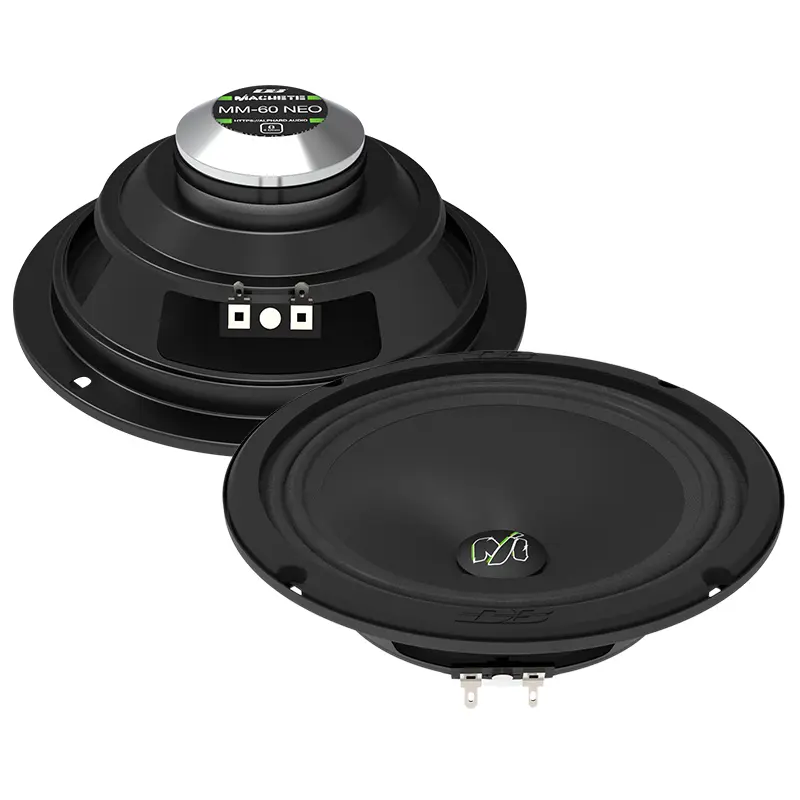 Акустика Среднечастотная АС Deaf Bonce Machete MM-60 NEO. 16.5 см (6.5 дюйм.), Мощность динамиков 100 Вт (номинальная), 200 Вт (максимальная).