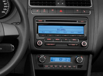 Incar RVW-FC584 - Переходная рамка VW Polo 2014-2019 BLACK (9")