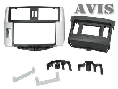Переходная рамка AVIS AVS500FR для TOYOTA LAND CRUISER PRADO 150 BIG, 2DIN (#138)