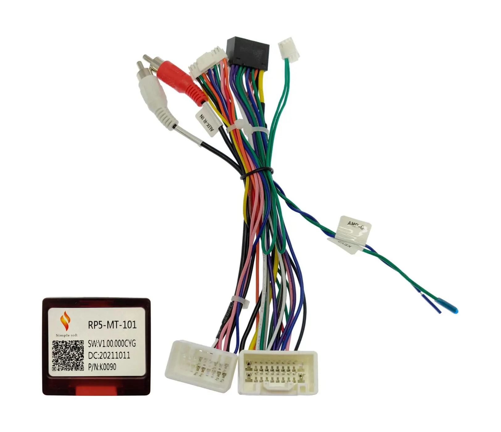 Комплект проводов для установки WM-MT в Mitsubishi 2007+ (основной, CAN) WS-MTMT06