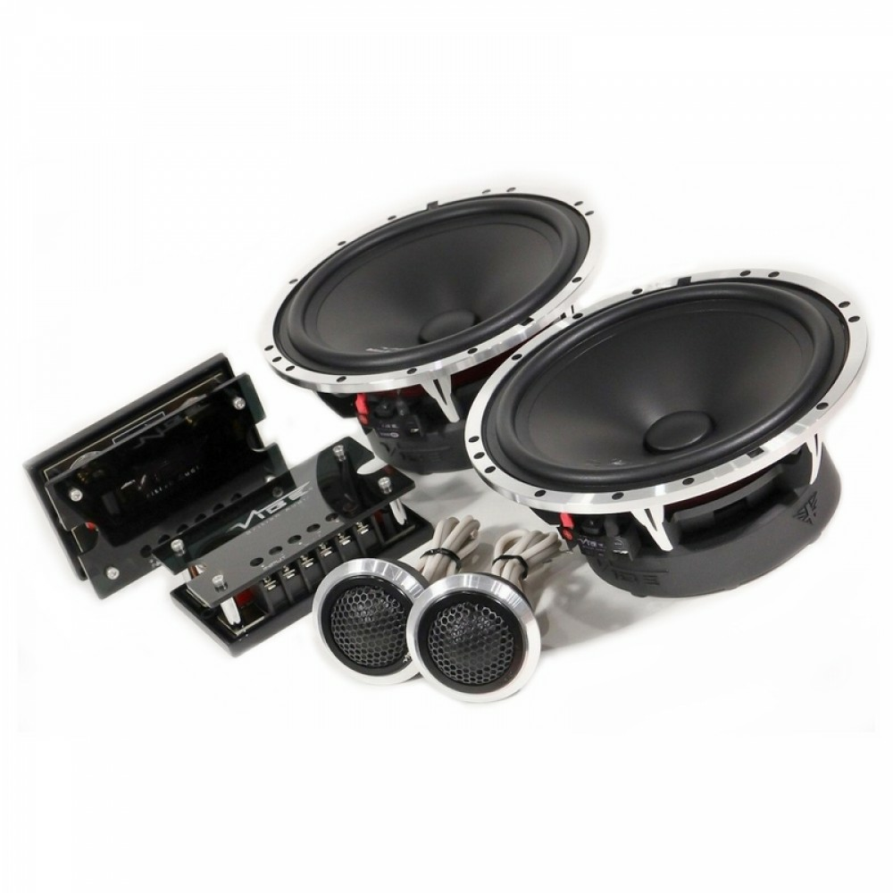 Акустика компонентная VIBE BLACKAIR6C-V0. 16.5 см (6.5 дюйм.), Мощность динамиков 140 Вт (номинальная), 420 Вт (максимальная).