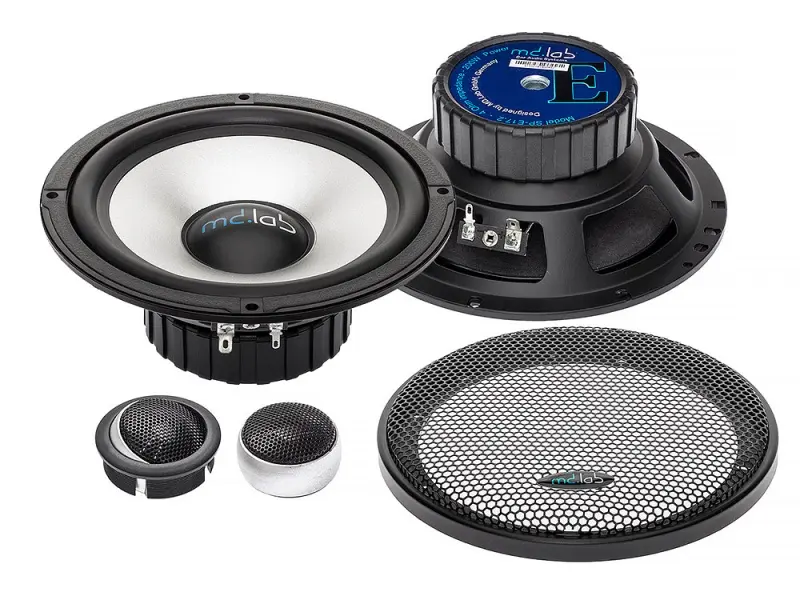 Акустика компонентная MD.Lab SP-E17.2 New. 16.5 см (6.5 дюйм.), Мощность динамиков 100 Вт (номинальная), 200 Вт (максимальная).