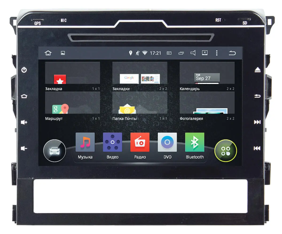 Incar AHR-2239 - штатная магнитола Toyota LC 200 16+