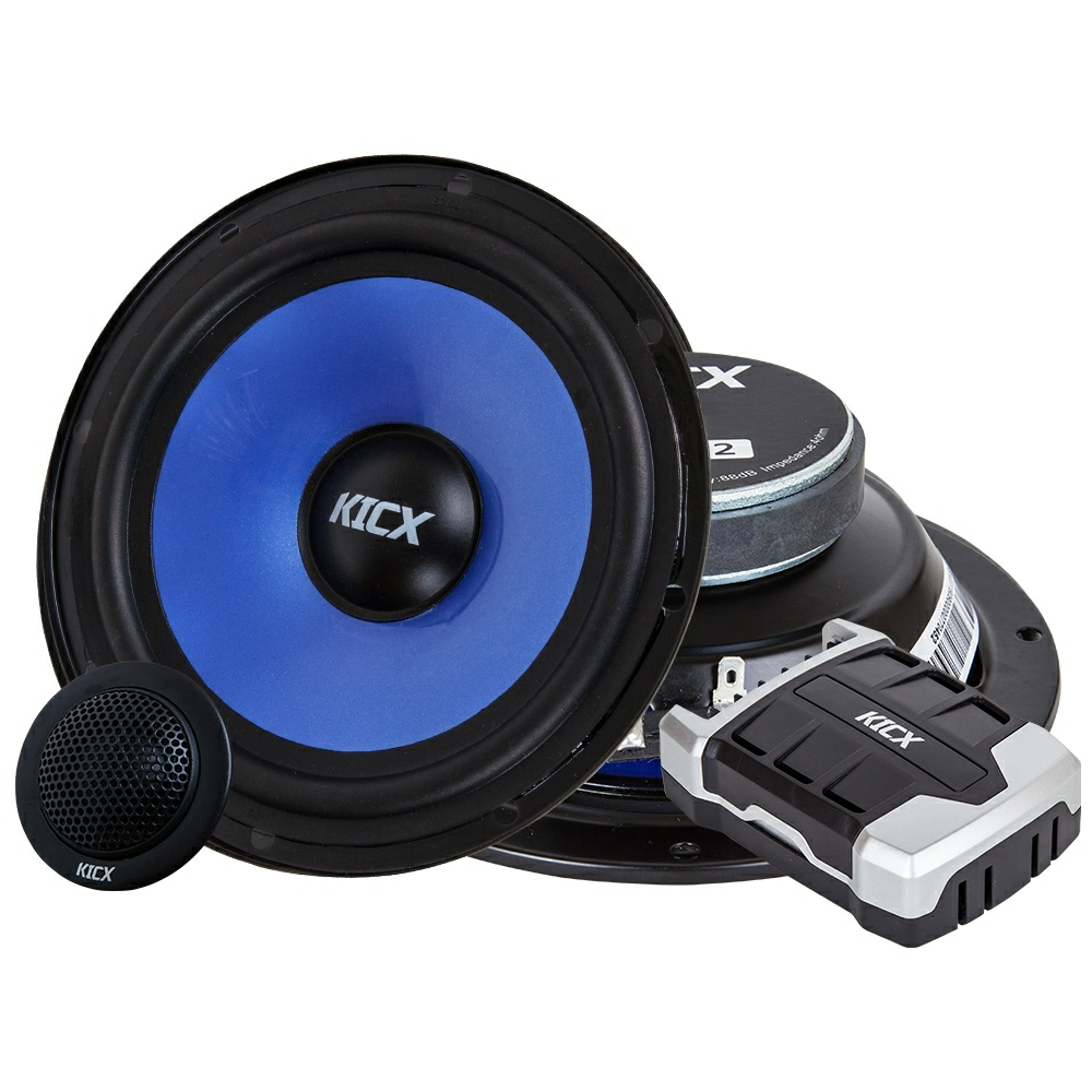 Акустика компонентная Kicx AP 6.2. 16.5 см (6.5 дюйм.), Мощность динамиков 35 Вт (номинальная), 100 Вт (максимальная).