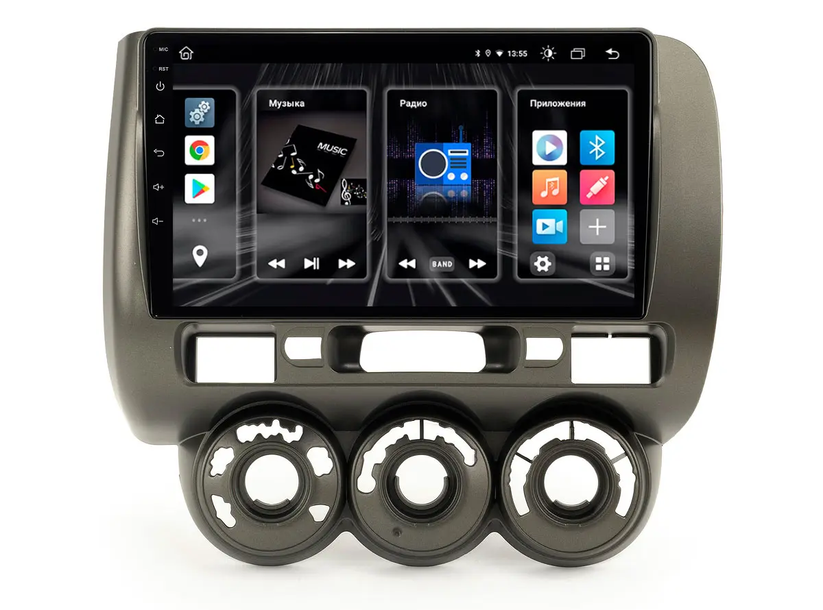 Incar DTA2-3705 - штатная магнитола Honda Fit 01-07 правый руль, Manual AC