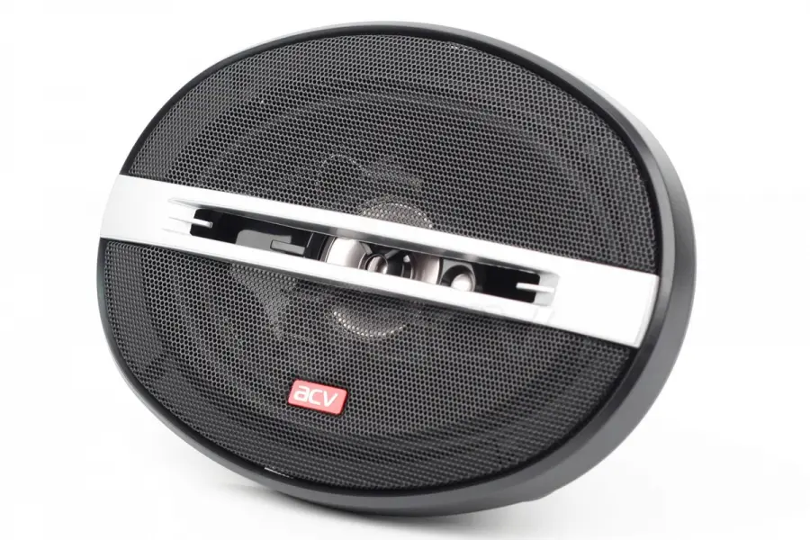 Акустика коаксиальная ACV PG-693. овальный 15x23 см (6x9 дюйм.), Мощность динамиков 80 Вт (номинальная), 240 Вт (максимальная).