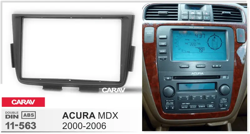 CARAV 11-563 - ACURA MDX 2000-2006