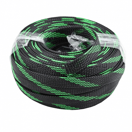 Alphard B017(SS-4BG) - защитная оплетка "змеиная кожа", зелено-черная 4GA Alphard B017(SS-4BG) - защитная оплетка "змеиная кожа", зелено-черная 4GA