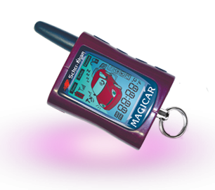 Брелок Scher-Khan Magicar B основной ЖКИ