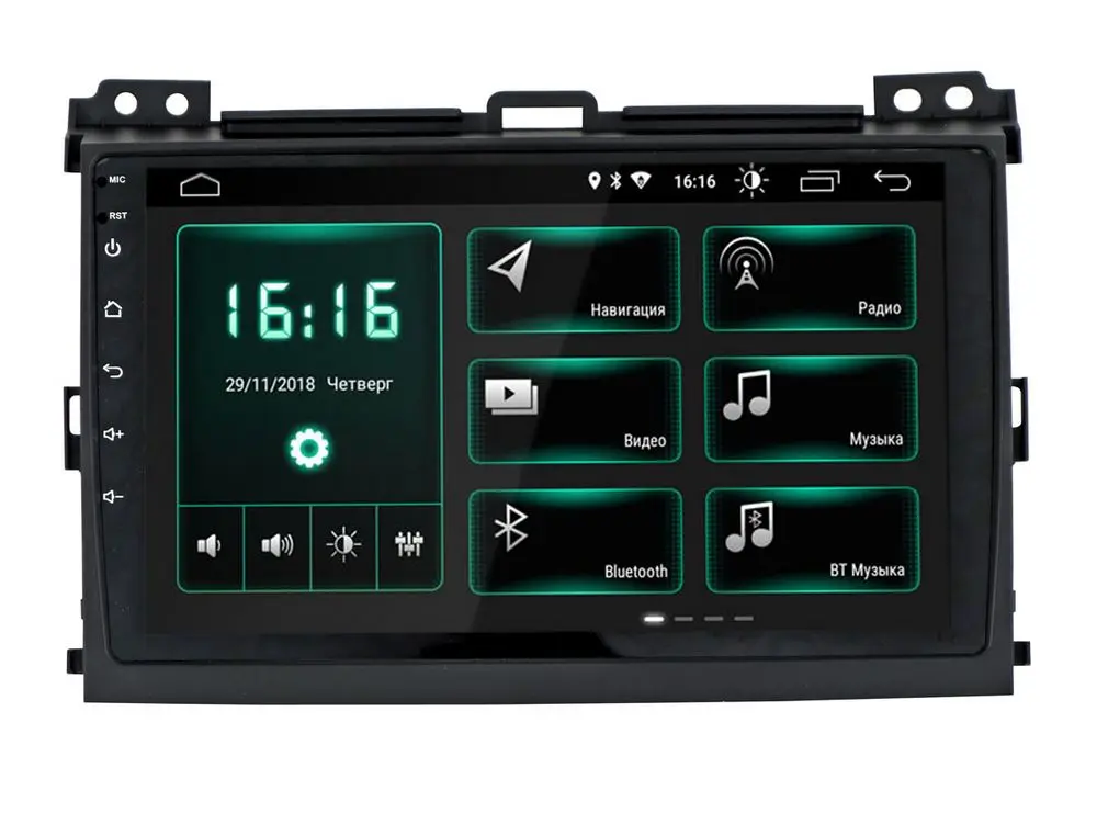 Incar XTA-2209 - Штатная магнитола Toyota LC Prado 120