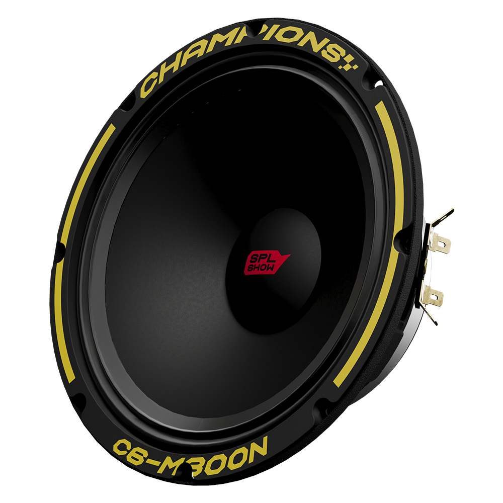 Акустика широкополосная АС ACV C6-M300N. 16.5 см (6.5 дюйм.), Мощность динамиков 300 Вт (максимальная).