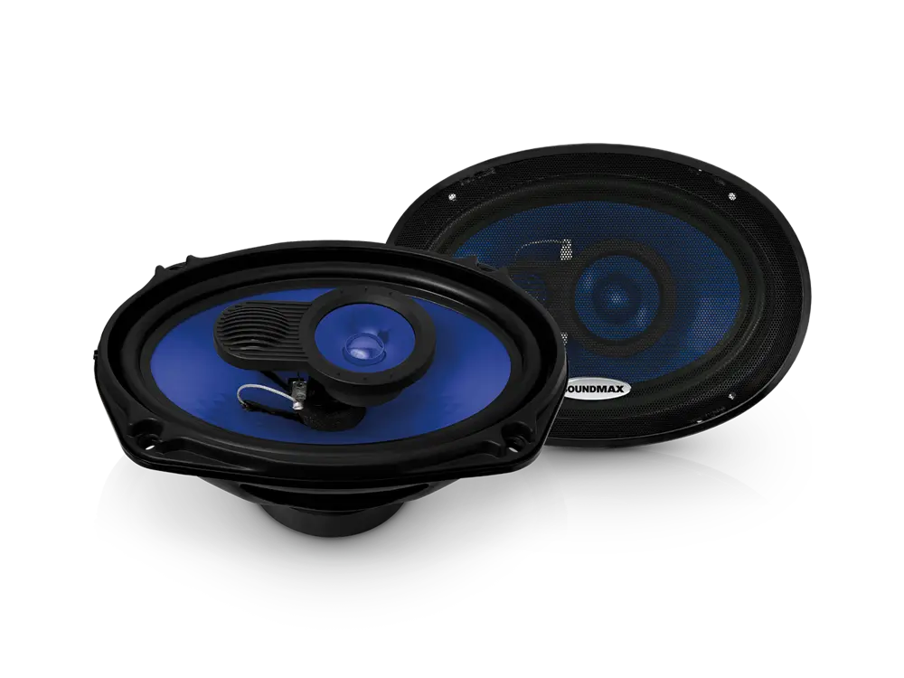 Акустика коаксиальная Soundmax SM-CSE693. овальный 15x23 см (6x9 дюйм.), Мощность динамиков 110 Вт (номинальная), 220 Вт (максимальная).