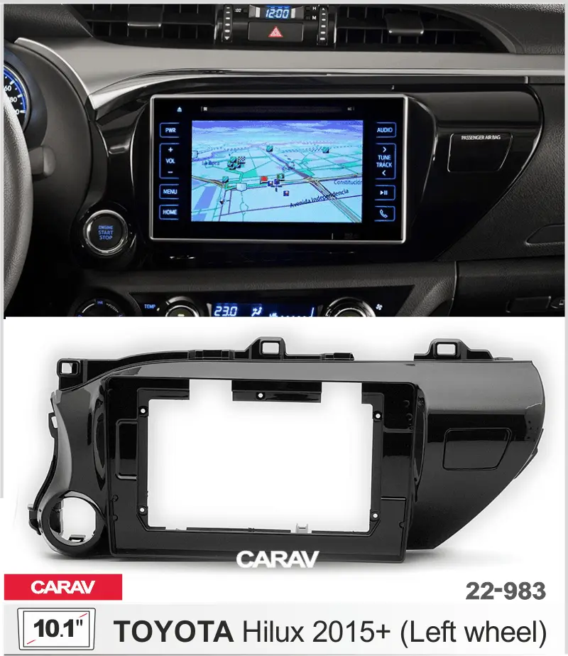 CARAV 22-983 - TOYOTA Hilux 2015+ (10")