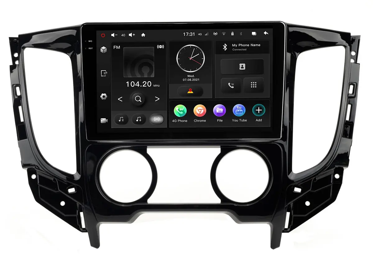 Incar TMX2-6112-6 - штатная магнитола Mitsubishi L200 15+ комп-ция с кондиционером