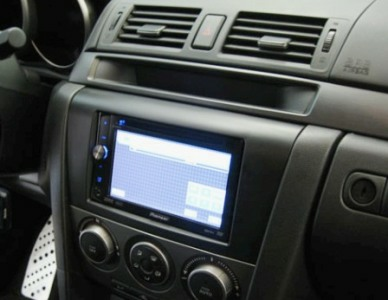 Переходная рамка AVIS AVS500FR для MAZDA 3 (2003-2008г.в.), 2DIN (#076)